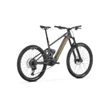 Horské elektrokolo MONDRAKER Dune Carbon R, nimbus grey obsidian grey dense yellow · záber 3