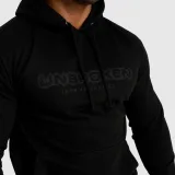 Fitness mikina bez zipsu Iron Aesthetics Unbroken, čierna · záber 4