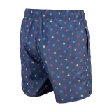 Férfi fürdőnadrág ARENA MENS BEACH BOXER ALLOVER-540-grey blue microflowers multi · záber 5
