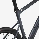 VAN RYSEL Pánsky cestný bicykel NCR CF Tiagra karbónový sivý 2XS · záber 2