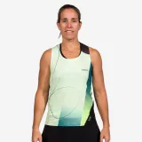 KUIKMA Dámske funkčné tielko na padel Kuikma Pro zelené Lucia Sainz L-XL · záber 1