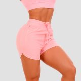 GymBeam Dámské šortky TRN pink - Velikost: S | Barva: Ružová | Hmotnost: 0,18 kg | Balení: 100 · záber 2