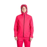Dámská turistická softshellová bunda NORTHFINDER TINA-355pink · záber 3