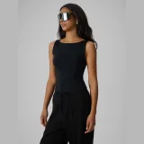 Dámský slim top s modalem - černá · záber 1
