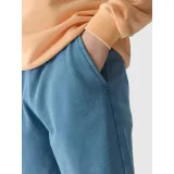 Chlapčenské teplákové kraťasy 4F JUNIOR SHORTS CAS-4FJWSS24TSHOM279-32S-DENIM · záber 5