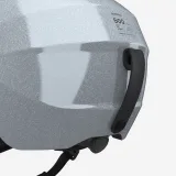 QUECHUA Lyžiarska prilba PST 500 sivá s trblietkami M (55-59 cm) · záber 2