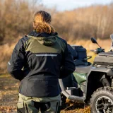 Pánska softshellová moto bunda W-TEC Annorack Farba čierna, · záber 5