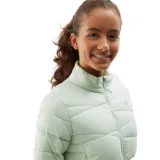 Dívčí bunda 4F JUNIOR DOWN JACKET-JAW23TDJAF219-42S-LIGHT GREEN · záber 3