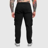 Pánske tepláky Iron Aesthetics Utility, čierne · záber 4