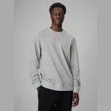 Longsleeve regular hladký pánský - šedý · záber 1