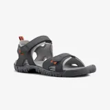 QUECHUA Pánske turistické sandále NH100 sivé 47 · záber 1