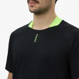 ALLSIX Pánsky tréningový dres na volejbal čierno-zelený M · záber 2