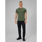 Pánske bežecké tričko s krátkym rukávom 4F TSHIRT FNK M1775-43S-KHAKI · záber 5