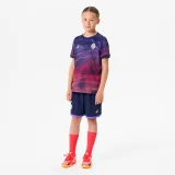 KIPSTA Detský futbalový dres Viralto II Antoine Griezmann fialový 7-8 r (123-130 cm) · záber 2