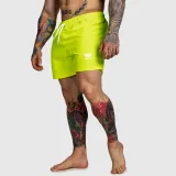 Pánske plavecké šortky Iron Aesthetics Sunshine, žlté · záber 5