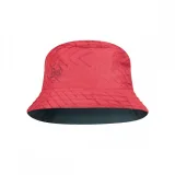 Klobúk BUFF TRAVEL BUCKET HAT COLLAGE RED-BLACK -RED-Standard · záber 2