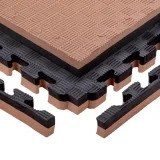 inSPORTline Malmeida mocha mousse-čierna, vzor 5 prúžkov · záber 1
