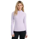 Dámské termo tričko s dlouhým rukávem a s polovičním zipem 4F BRUSHED UNDERWEAR F096-WAW25UBRUF096-52S-LIGHT VIOLET · záber 1