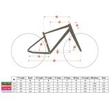 RIVERSIDE Rám na bicykel Touring 900 L · záber 2