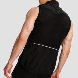 GymBeam Pulse X férfi futómellény Black - Méret: XL | Szín: Fekete | Tömeg: 0,103 g | Csomag: 80 · záber 4