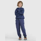 Chlapecké tepláky 4F JUNIOR TROUSERS CAS M0964-22S-ANTHRACITE · záber 1