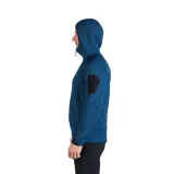 Pánská turistická mikina se zipem NORTHFINDER GIOELE-282blueblack · záber 4