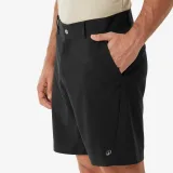 QUECHUA Pánske turistické šortky MH100 čierne S-M · záber 2