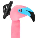 Cestovní polštář pro děti SPOKEY SERPENTE Kids travel pillow ve tvaru plameňáka s držákem na telefon · záber 2