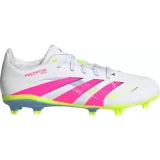 Chlapecké fotbalové kopačky outdoorové ADIDAS Predator League Jr FG MG cloud white lucid pink lucid lemon · záber 1