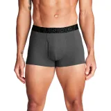 Pánské boxerky UNDER ARMOUR 3 PACK-UA PERFORMANCE COTTON - SOLID 3 inch-GRY · záber 2