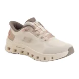 Dámska rekreačná obuv SKECHERS Glide Step Pro Puremotion Slip-Ins W natural brown · záber 1