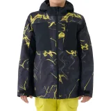 Chlapčenská lyžiarska bunda 4F JUNIOR TECHNICAL JACKET M0830-4FJWAW25TTJAM0830-90A-MULTICOLOUR ALLOVER · záber 2
