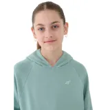 Dívčí mikina s kapucí 4F JUNIOR SWEATSHIRT F1478-47S-MINT · záber 2