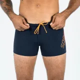 SPEEDO Pánske boxerkové plavky SPEEDO modro-oranžové M · záber 2