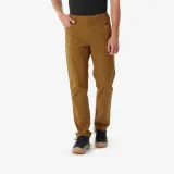 QUECHUA Pánske turistické nohavice NH500 Regular hnedé S (L33) · záber 1