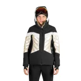 Dámska lyžiarska bunda NORTHFINDER ABIGALE-675blackbeige · záber 2