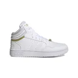 Dámská rekreační obuv ADIDAS Hoops 3.0 Mid cloud white cloud white gold metallic · záber 2