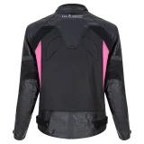 Dámska moto bunda W-TEC Durmana Farba čierno-ružová, · záber 5