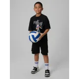Chlapecké tričko s krátkým rukávem 4F JUNIOR TSHIRT M3012-20S-DEEP BLACK · záber 4