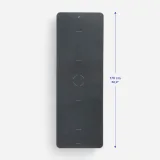 DOMYOS Podložka na fitness 900 odolná 170 cm × 58 cm ×10 mm odolná čierna bez · záber 2