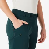 QUECHUA Dámske turistické 3/4 nohavice MH500 zelené L-XL · záber 2
