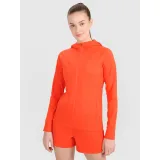 Dámská tréninková mikina se zipem 4F SWEATSHIRT FNK F467-62S-RED · záber 3
