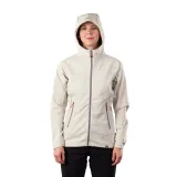 Dámska turistická softshellová bunda s kapucňou NORTHFINDER DESTINEY-529creamwhite · záber 3