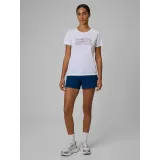 Dámské turistické tričko s krátkým rukávem 4F TSHIRT F2785-10S-WHITE · záber 4