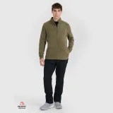 Pánský fleece s límcem Polartec regular - khaki · záber 2
