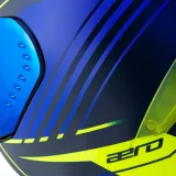 Cassida Aero Drome modrá/žltá fluo/svetlo modrá/biela L (59-60) - Veľkosť: 59-60, L · záber 3