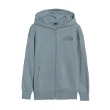 Chlapecká mikina se zipem 4F JUNIOR SWEATSHIRT-JWSS25TSWSM1522-46S-TURQUISE · záber 5