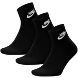 Ponožky NIKE 3 PACK-U NK NSW EVERYDAY ESSENTIAL AN-Black · záber 1