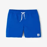 DECATHLON Detské plážové šortky 100 textúrované modré 4-5 r (103-112 cm) · záber 1
