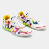 Pánske futbalové kopačky halové JOMA Top Flex 2676 M IC white · záber 2